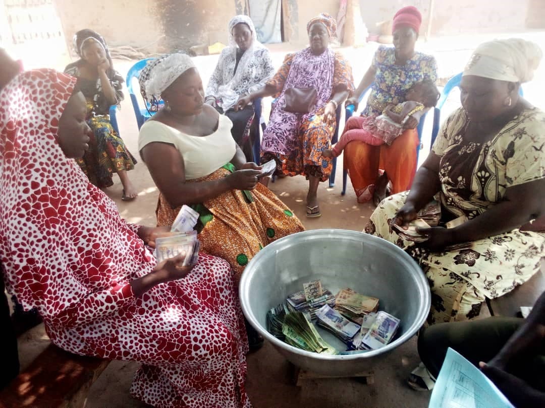 VSLA share-out in Bole